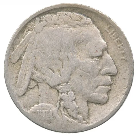 1914-D Indian Head Buffalo Nickel *6856