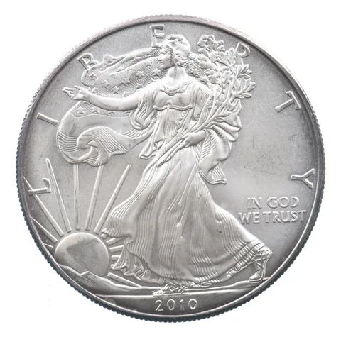 Better Date 2010 American Silver Eagle 1 Troy Oz .999 Fine Silver *602