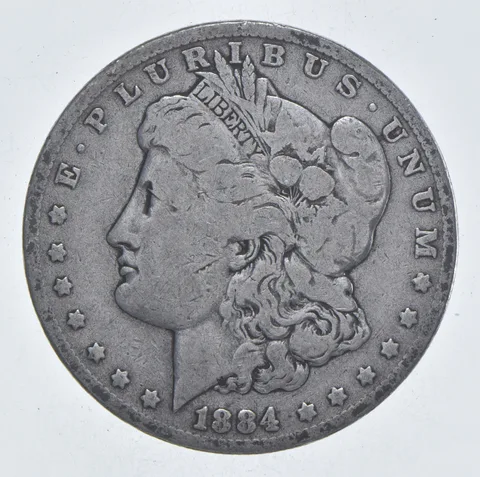Early - 1884-O Morgan Silver Dollar - 90% US Coin *070