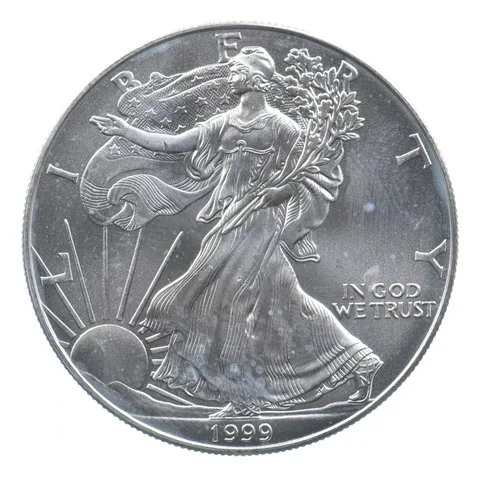 Better Date 1999 American Silver Eagle 1 Troy Oz .999 Fine Silver *716