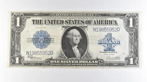 1923 $1 Silver Certificate Large Note Blue Seal FR#237 *0762