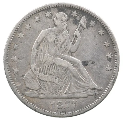 1877-S Seated Liberty Half Dollar *8914
