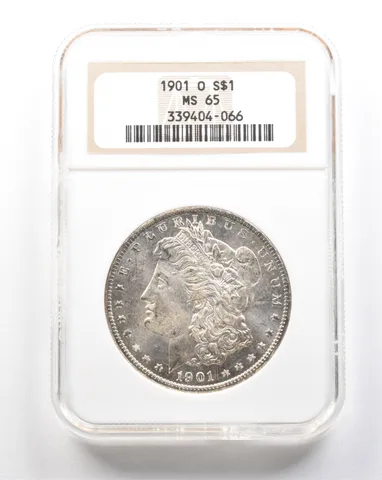 1901-O Morgan Silver Dollar MS65 NGC Old Holder *7438