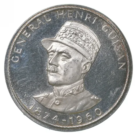 1969 General Henri Guisan l Mobilization Commemorative Medal a6430