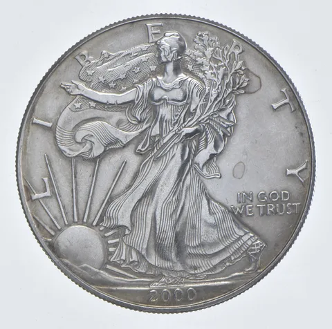 Better Date 2000 American Silver Eagle 1 Troy Oz .999 Fine Silver *438