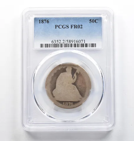 1876 Seated Liberty Half Dollar FR02 PCGS Lowball *9456
