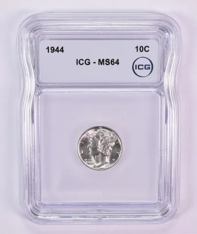1944 Mercury Dime MS64 ICG