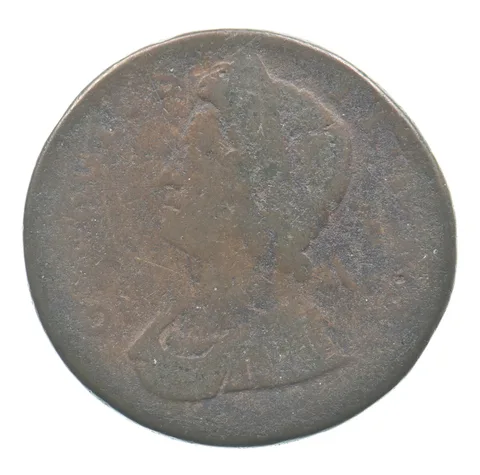 1736 Great Britain Half Penny George II *6518