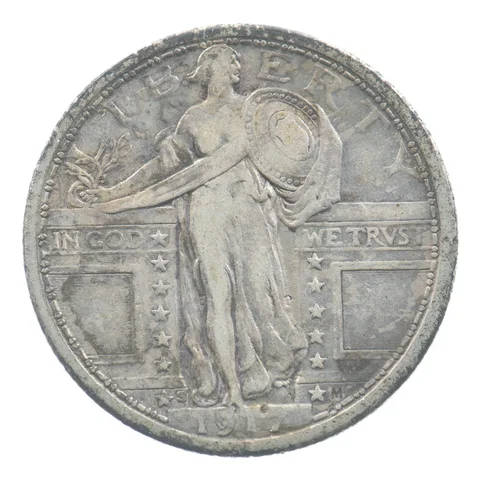 1917-S Standing Liberty Quarter *4450
