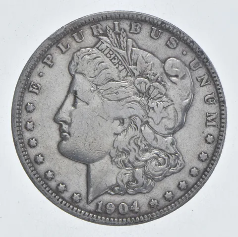 Early - 1904-O Morgan Silver Dollar - 90% US Coin *086
