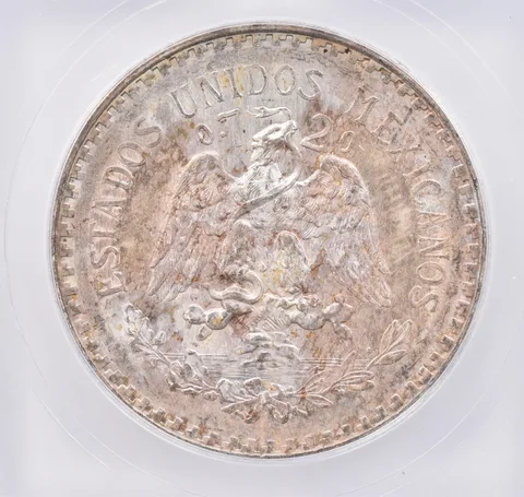 1943 M Mexico Peso MS67 ICG Beautiful Tone *1776