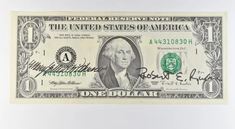 1995 $1 Boston MA FRN Green Seal Courtesy Signature *9634