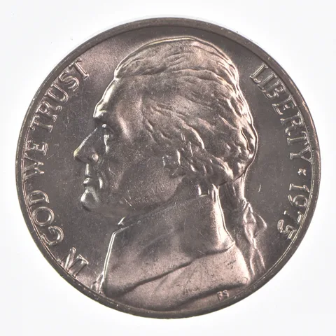 1975-(P) Jefferson Nickel Unc