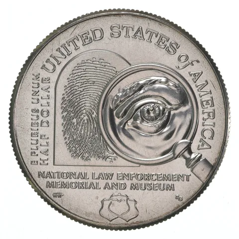 2021-D Unc Law Enforcement Memorial and Museum Commemorative Half Dollar