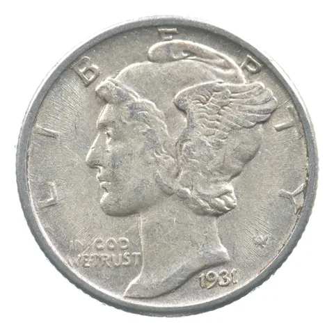 1931 Mercury Dime *6751