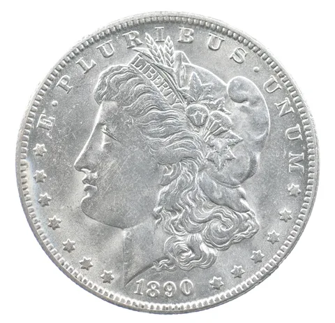 1890-O Morgan Silver Dollar a5111