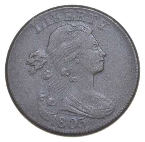 1803 Draped Bust Large Cent - S.256 Small Date - Small Fraction - REV CUD *5567