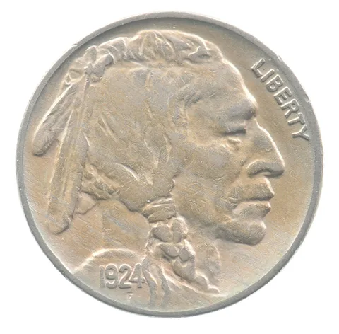 1924-S Indian Head Buffalo Nickel *9372