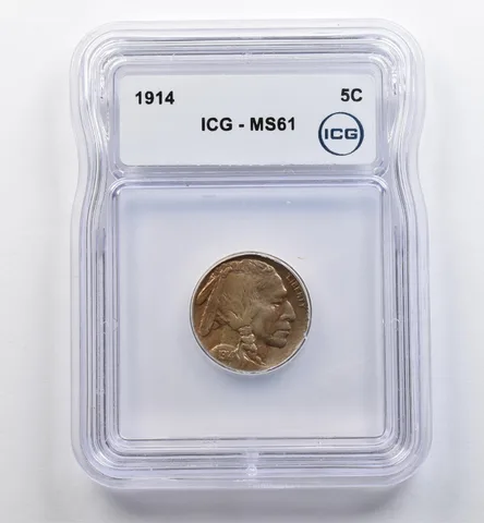 1914 Indian Head Buffalo Nickel MS61 ICG *9021