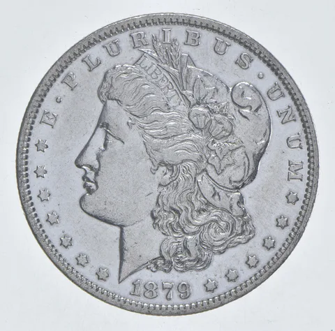 Better 1879-O Morgan Silver Dollar - 90% US Coin - Nice Coin *397