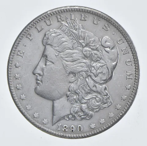 1890 Morgan Silver Dollar Estate Coin Collection *279