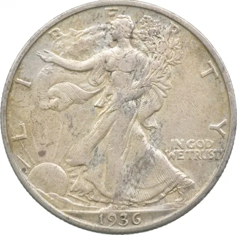 1936-S Walking Liberty Half Dollar *3485