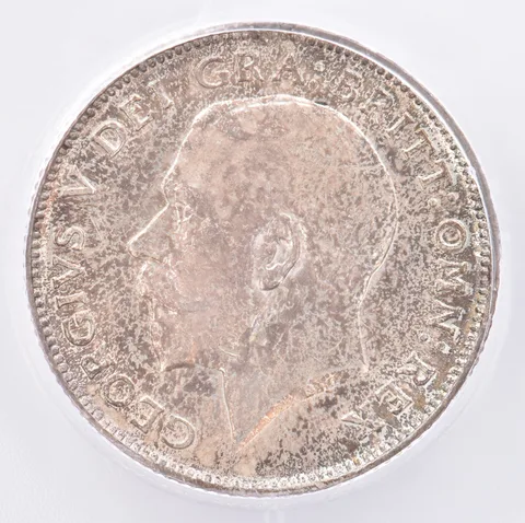 1917 Great Britain 6 Pence MS66 ICG Beautiful Tone *1950