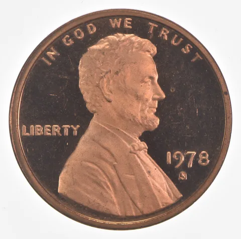 1978-S Lincoln Memorial Cent Proof