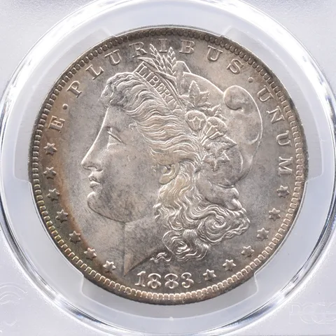 1883-O Morgan Silver Dollar MS65 PCGS Beautiful Tone *2383