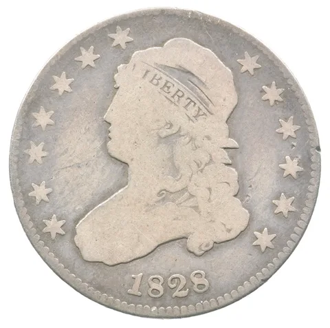 1828 Capped Bust Quarter a8200