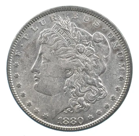 Early - 1880 Morgan Silver Dollar - 90% US Coin *721
