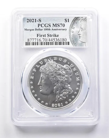 MS70 2021-S Morgan Silver Dollar First Strike PCGS *5995
