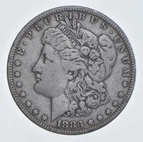 Early - 1883 Morgan Silver Dollar - 90% US Coin *170