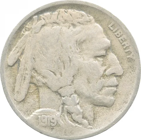 1919-D Indian Head Buffalo Nickel *2276