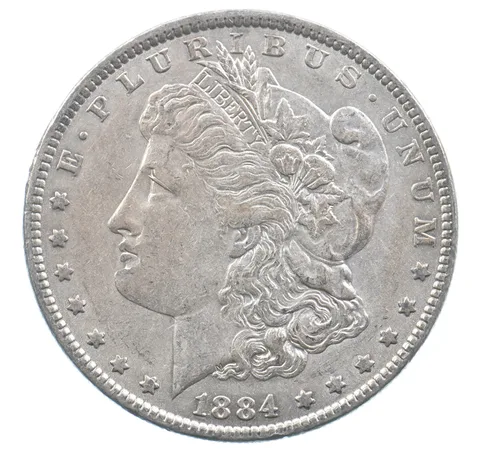 Better 1884 Morgan Silver Dollar - 90% US Coin - Nice Coin *388
