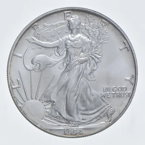 Better Date 1994 American Silver Eagle 1 Troy Oz .999 Fine Silver *213