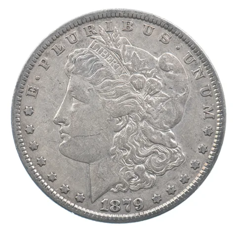 Better 1879 Morgan Silver Dollar - 90% US Coin - Nice Coin *491