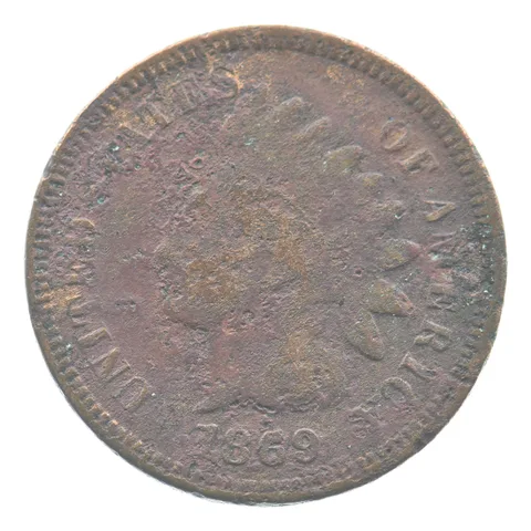 1869 Indian Head Cent *0266