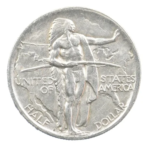 1926-S Oregon Trail Commemorative Half Dollar *6356