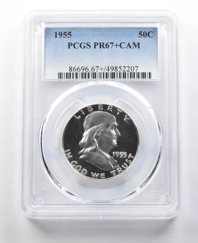 1955 Franklin Half Dollar PR67+ CAM PCGS PQ *0330