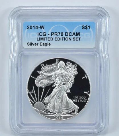 2014-W American Silver Eagle Limited Edition Set PR70 DCAM ICG