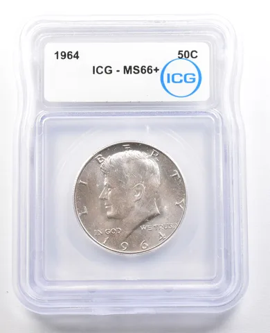 1964 Kennedy Half Dollar MS66+ ICG *6560