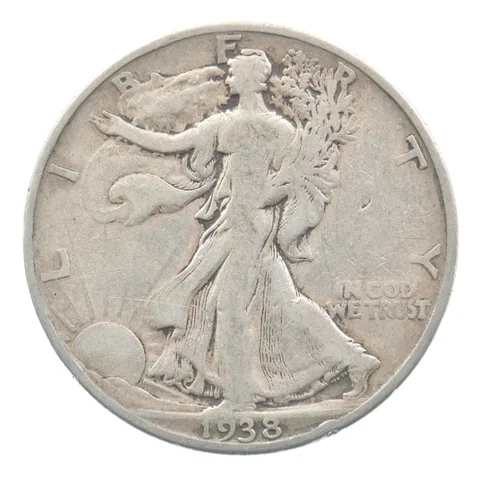 1938-D Walking Liberty Half Dollar *3984