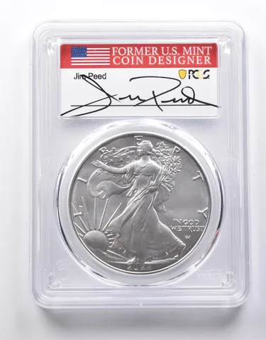 MS70 2022-(W) American Silver Eagle Struck At West Point Peed Signed PCGS *8752