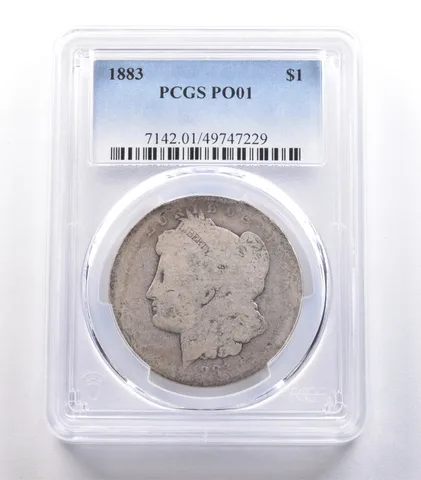 1883 Morgan Silver Dollar PO01 PCGS Lowball