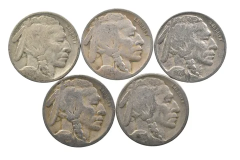 BETTER Lot 1927-S 1929-D 1928-S 1928-S 1928-S Buffalo Nickel Collection *103
