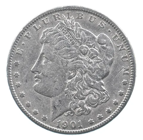 Better 1901-O Morgan Silver Dollar - 90% US Coin - Nice Coin *401
