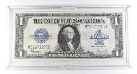 1923 $1 Silver Certificate Large Note Blue Seal *2968