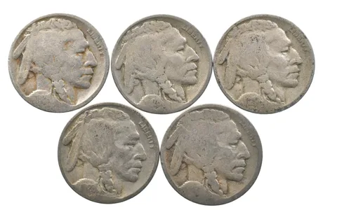 BETTER Lot 1928-D 1928-S 1927-S 1928-S 1927-D Buffalo Nickel Collection *115
