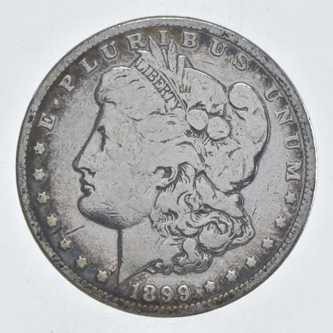 Early - 1899-O Morgan Silver Dollar - 90% US Coin *096